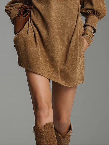 Florencia | Vestido de Ante