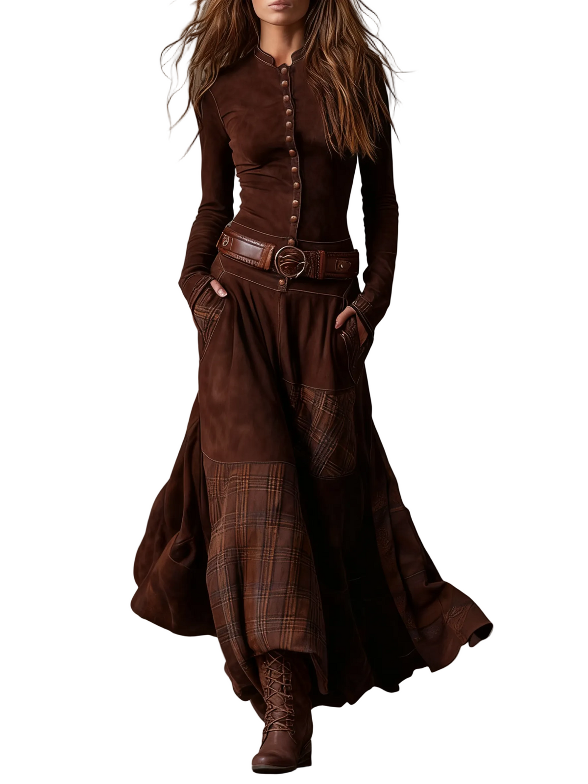 Irene – Vestido de Ante