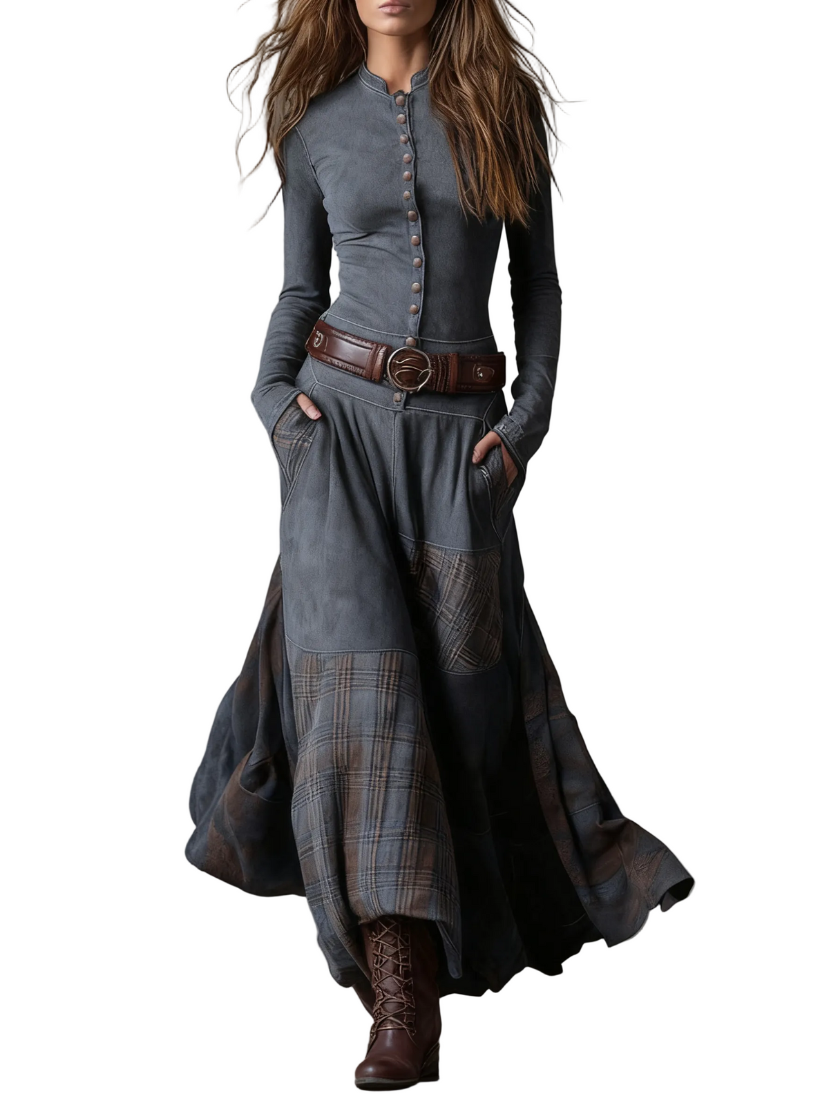 Irene – Vestido de Ante