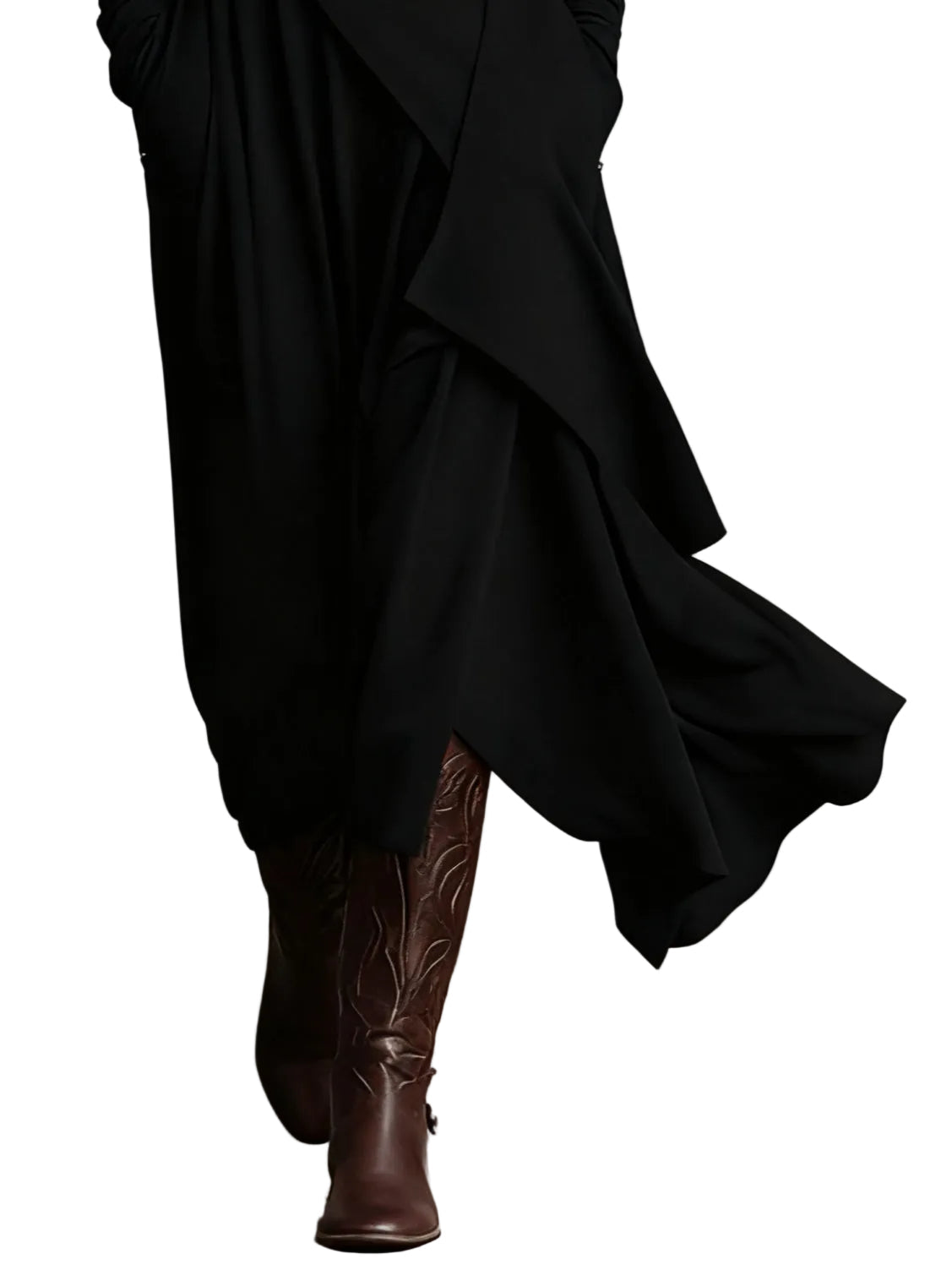 Sorellia – Vestido Maxi Plisado