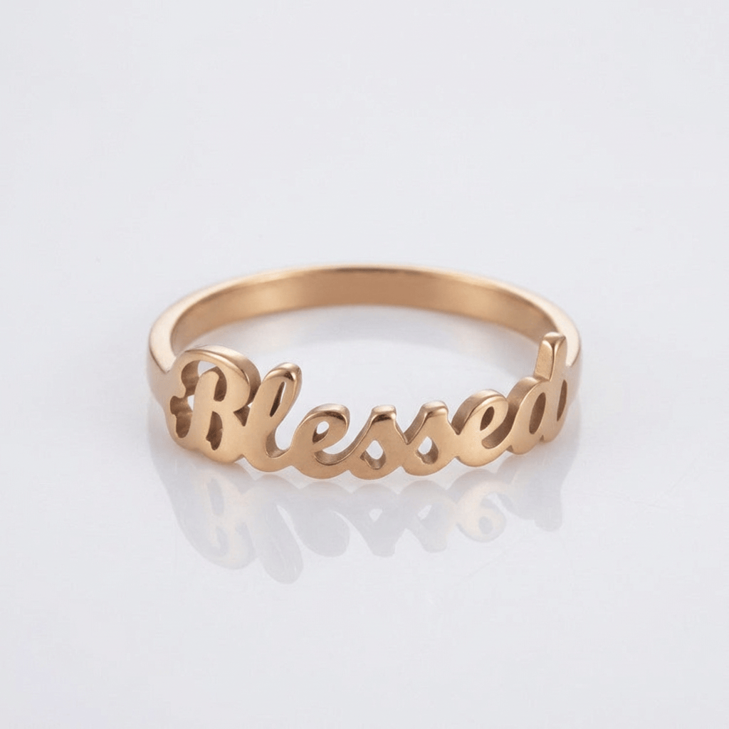 Anillo Bendito de Plata