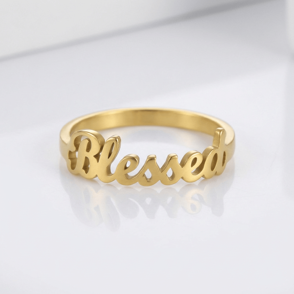 Anillo Bendito de Plata