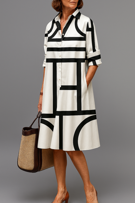 Annette | Vestido midi elegante