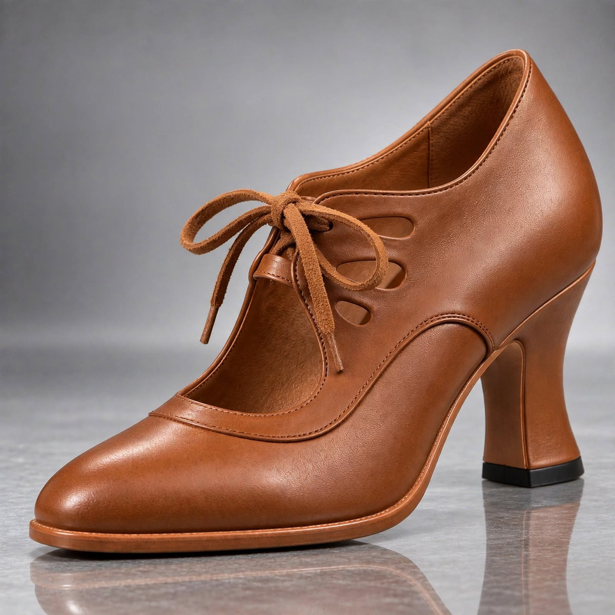 Audrey | Tacones con cordones