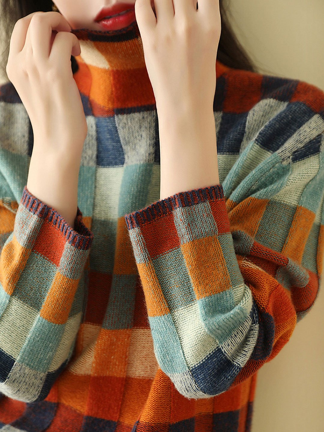 Carolina | Jersey de Cuadros