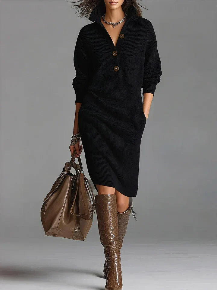 Janice | Vestido Abotonado