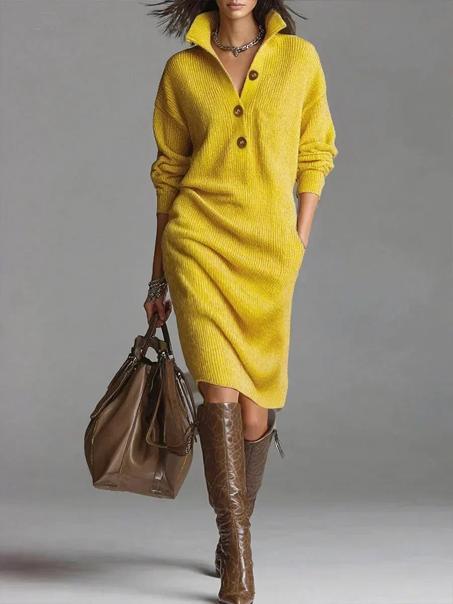 Janice | Vestido Abotonado
