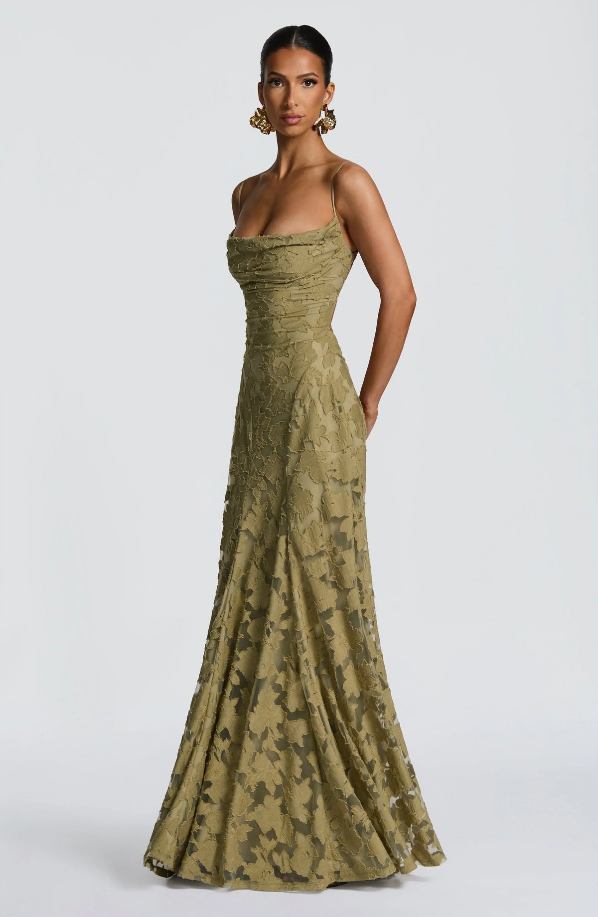 Luisa - Vestido largo elegante