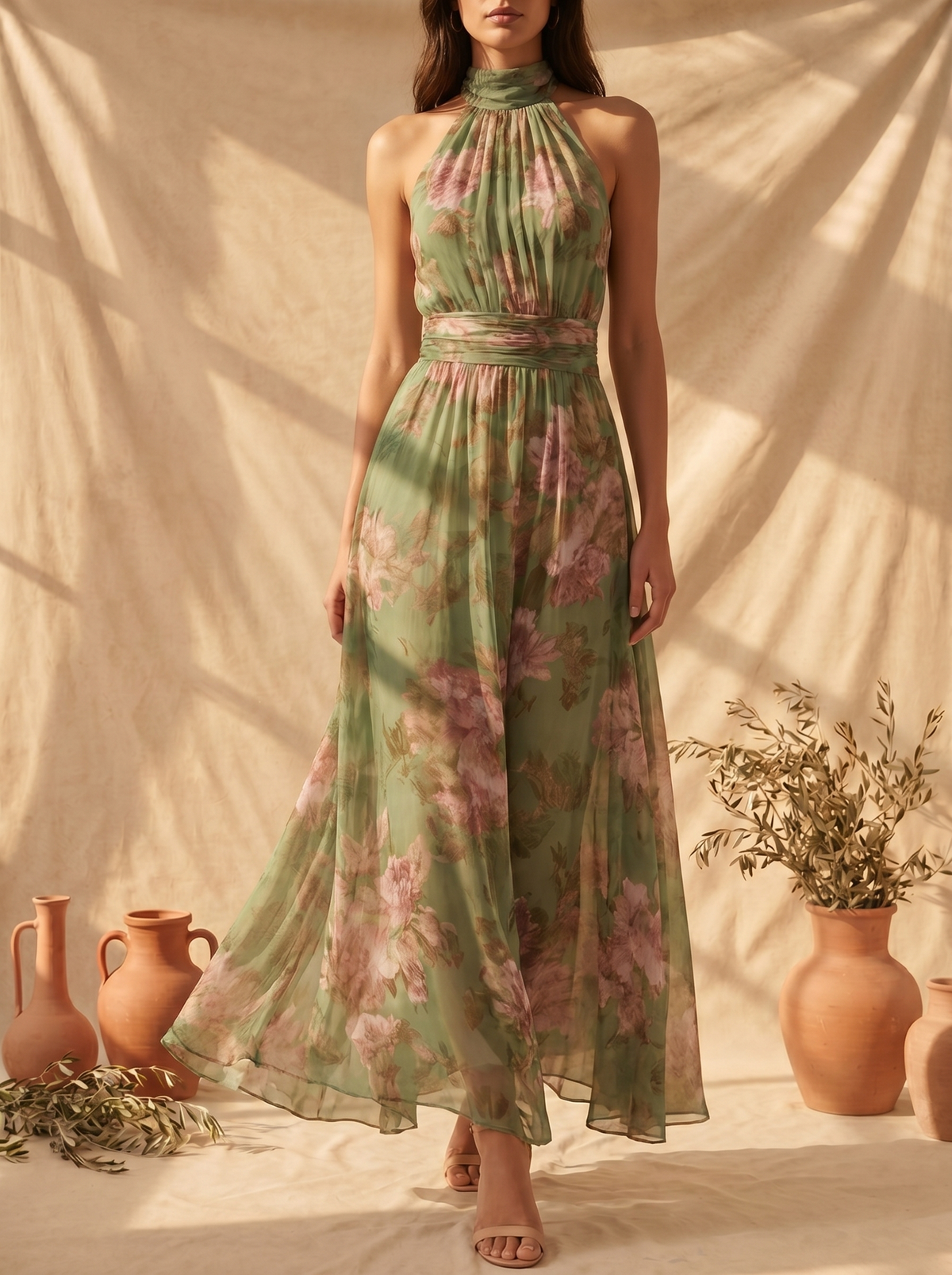 Lidia | Vestido Floral Elegante