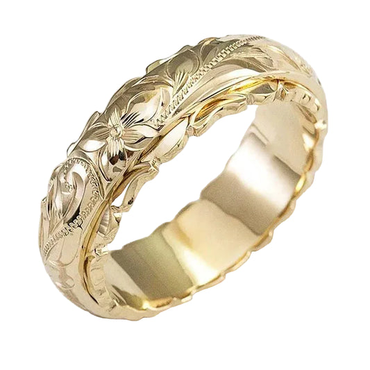 Anillo Flor Vintage | Oro