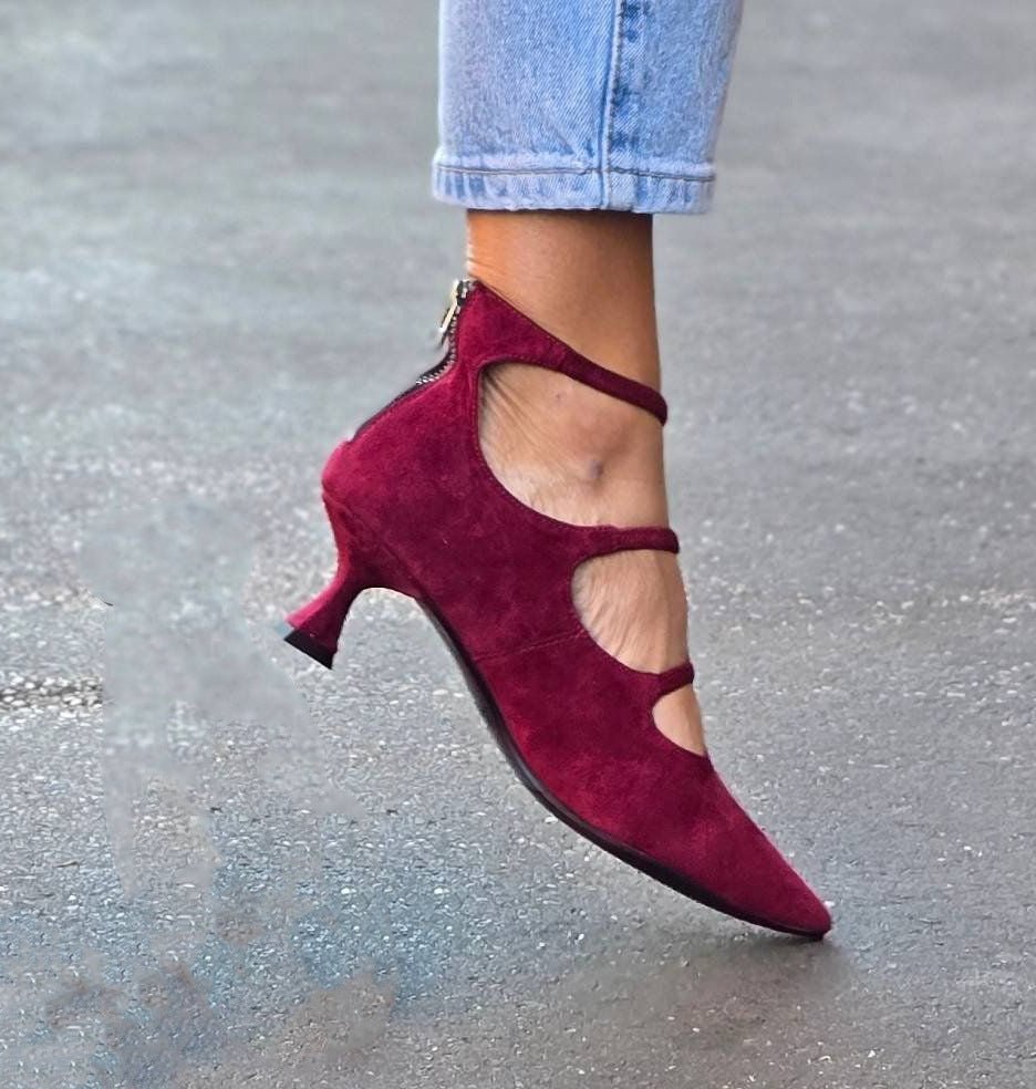 Inés | Zapatos de Salón con Tiras