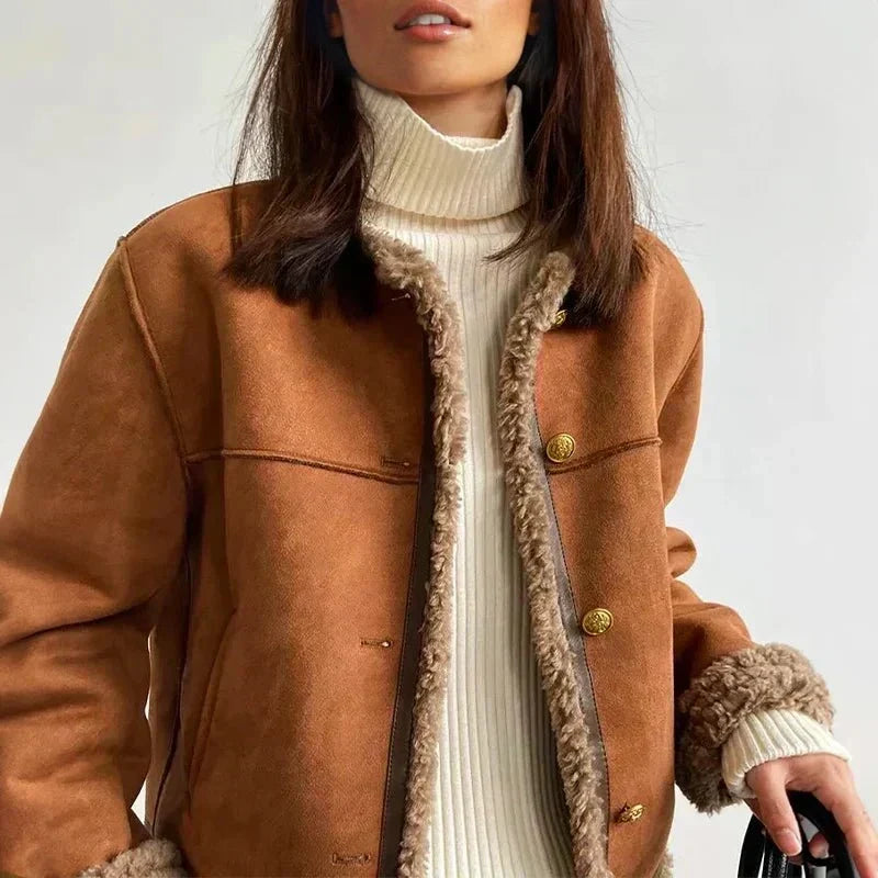 Lila | Chaqueta de Borrego
