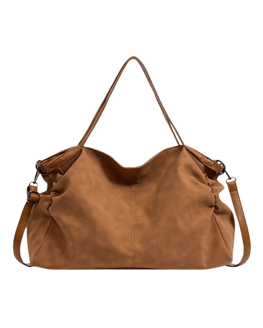 María | Bolso de Hombro de Ante