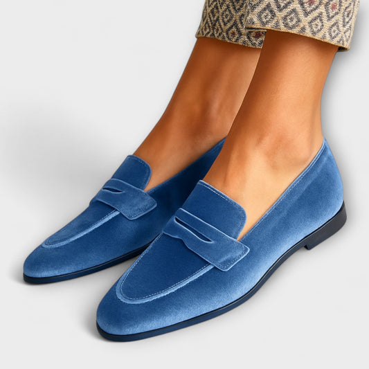 Mónica | Mocasines de Terciopelo