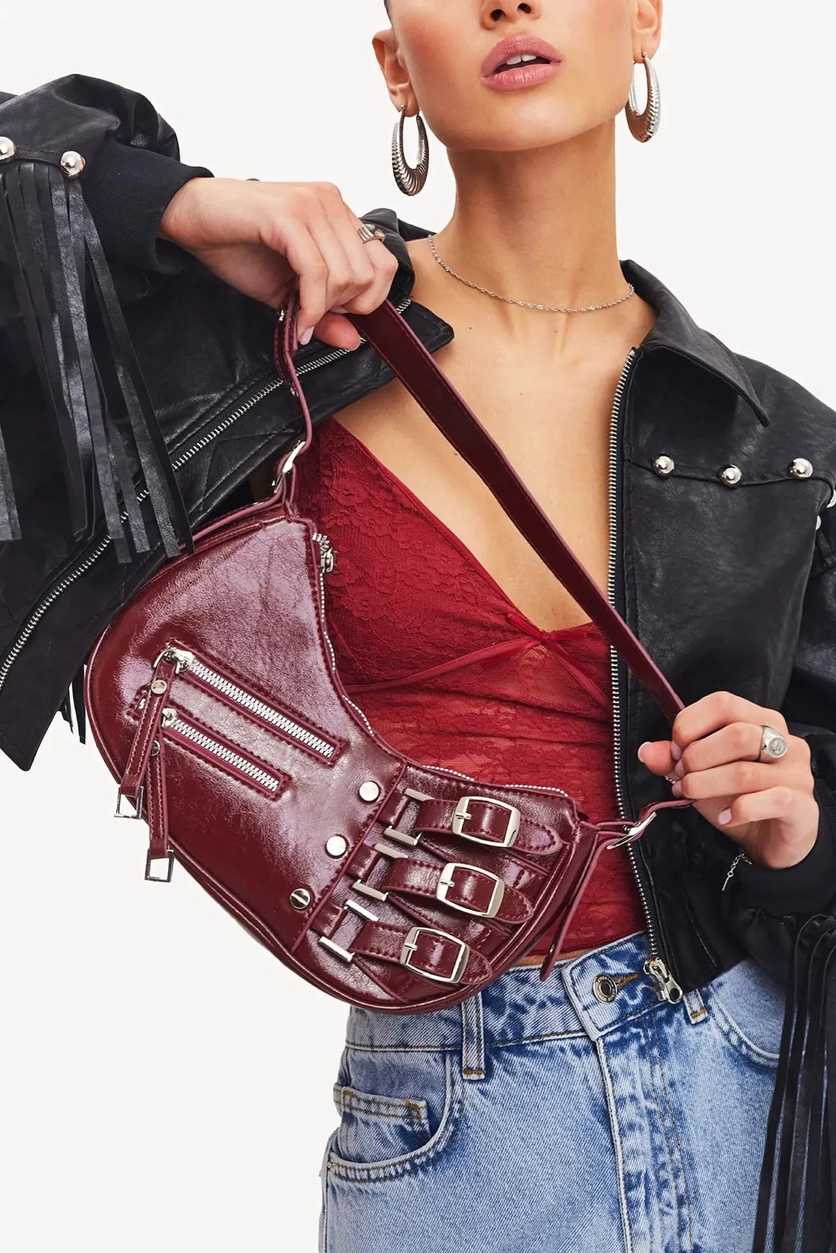 Olivia | Bolso con Hebillas