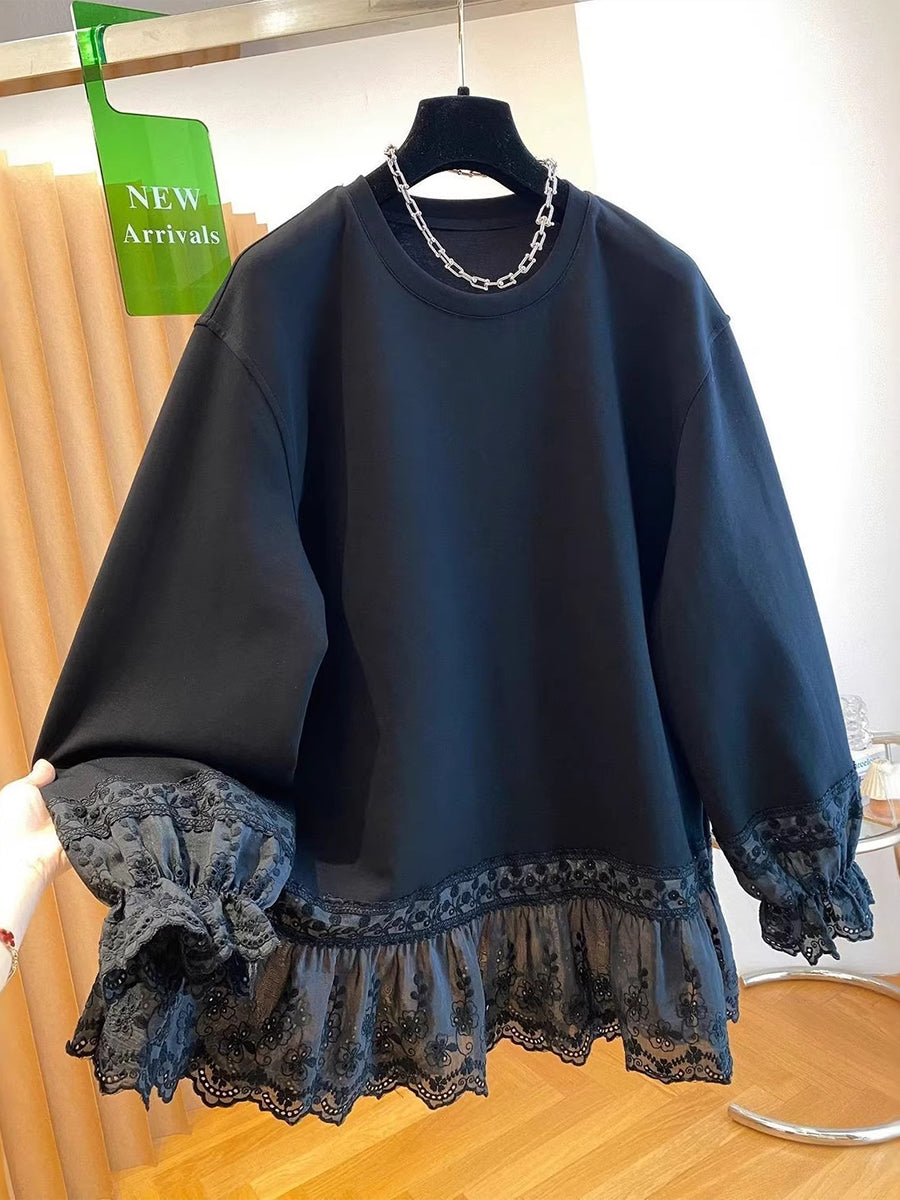 Gisela | Sudadera Encaje