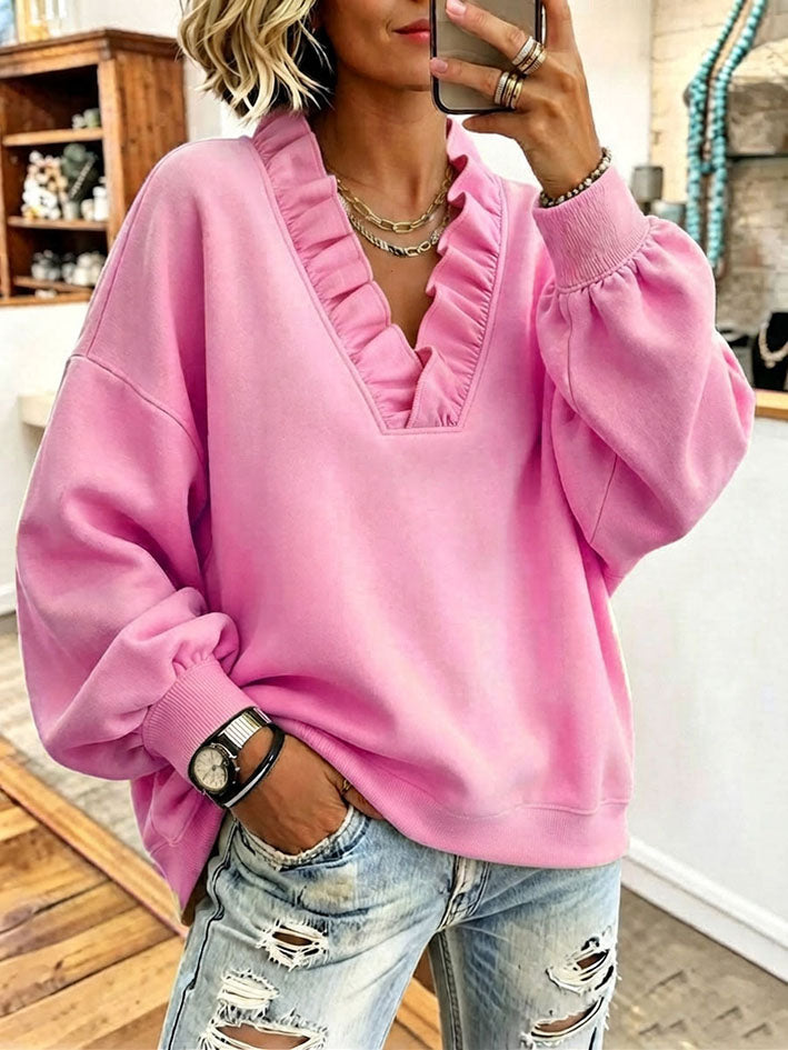 Vanesa | Sudadera Volantes