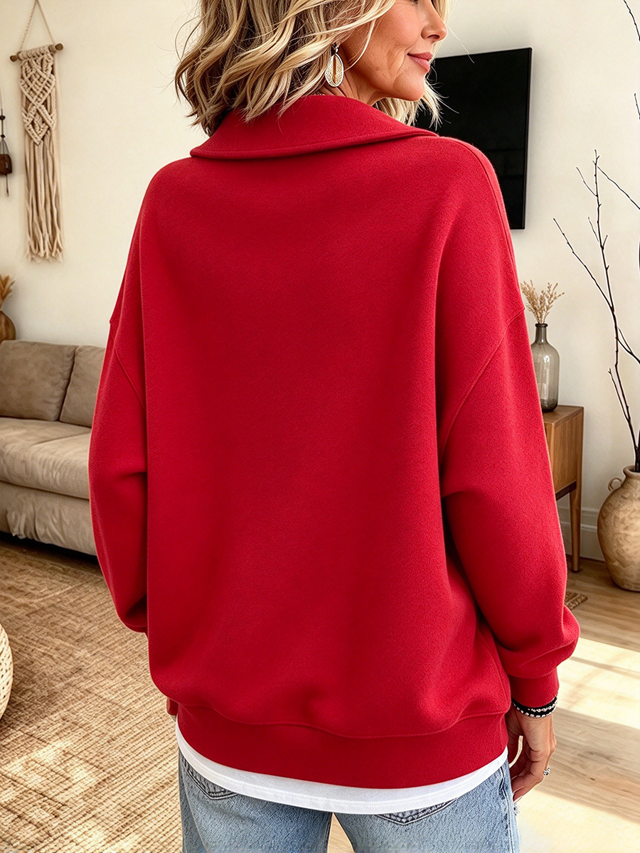 Ruth | Sudadera Solapa