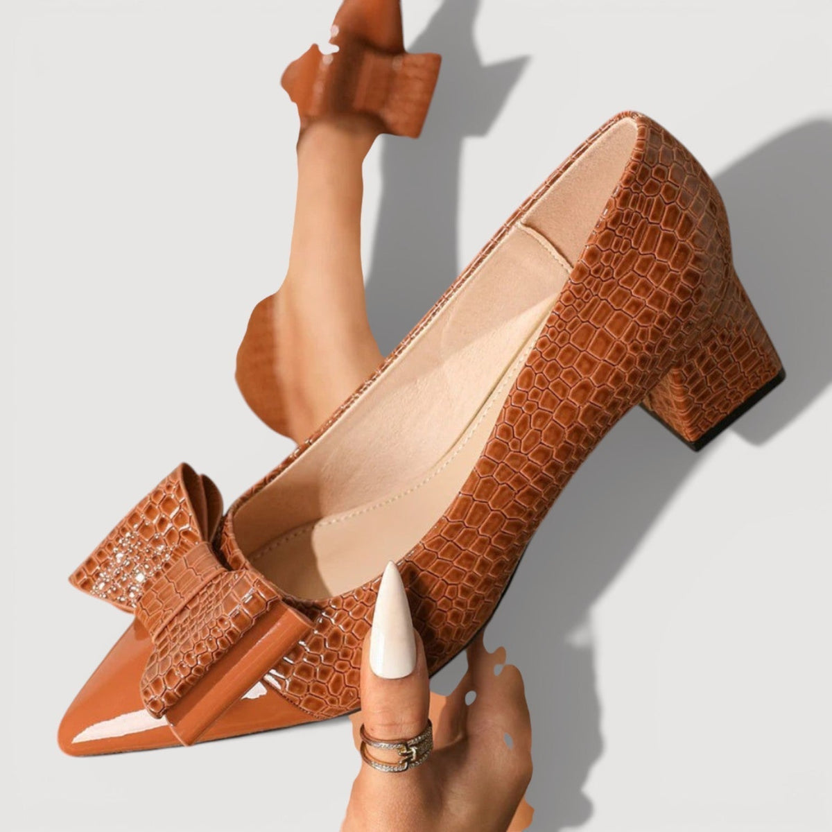 Sara | Tacones de Tacón Ancho
