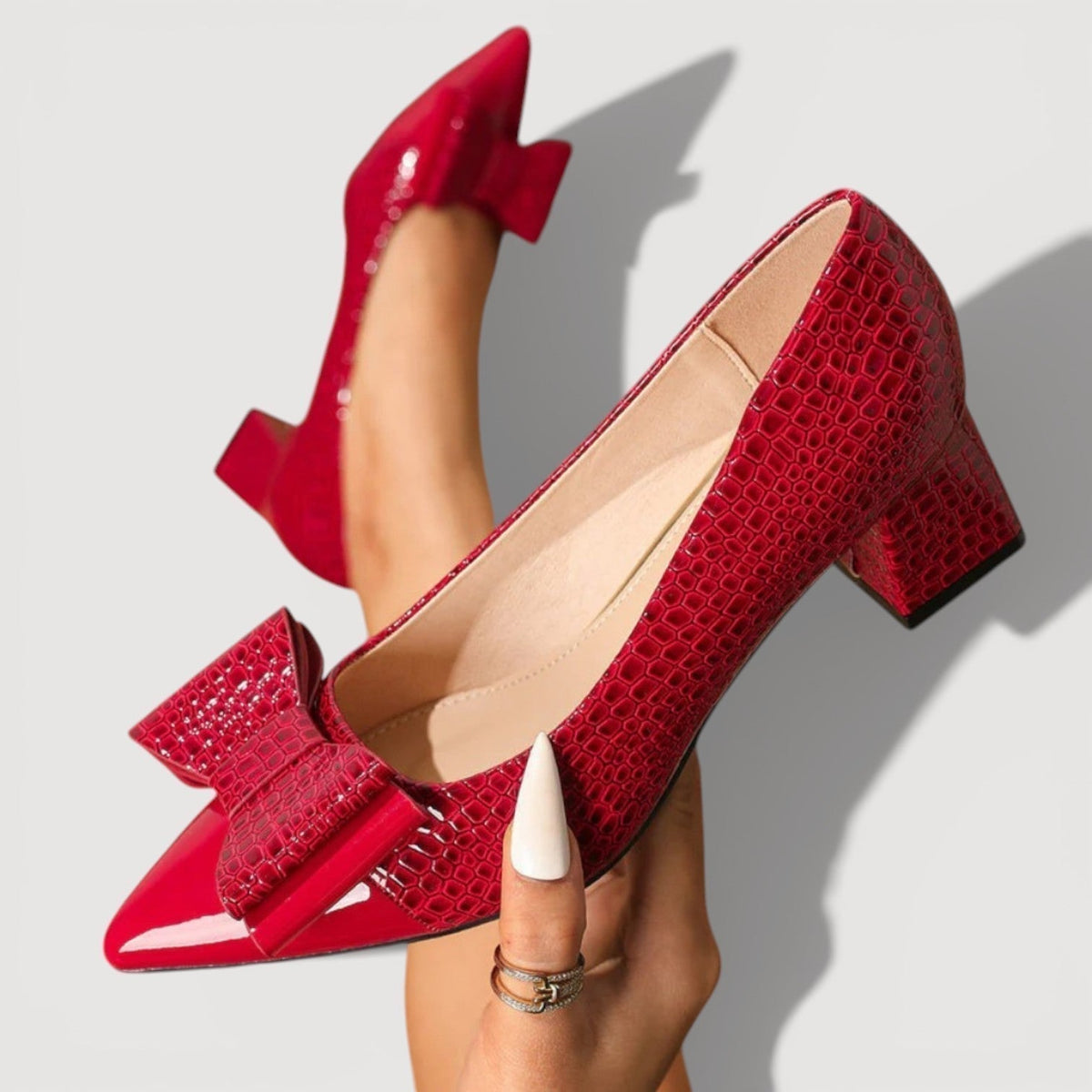 Sara | Tacones de Tacón Ancho