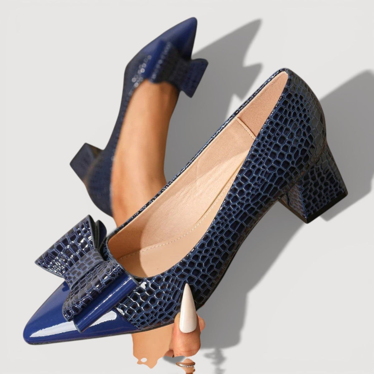 Sara | Tacones de Tacón Ancho